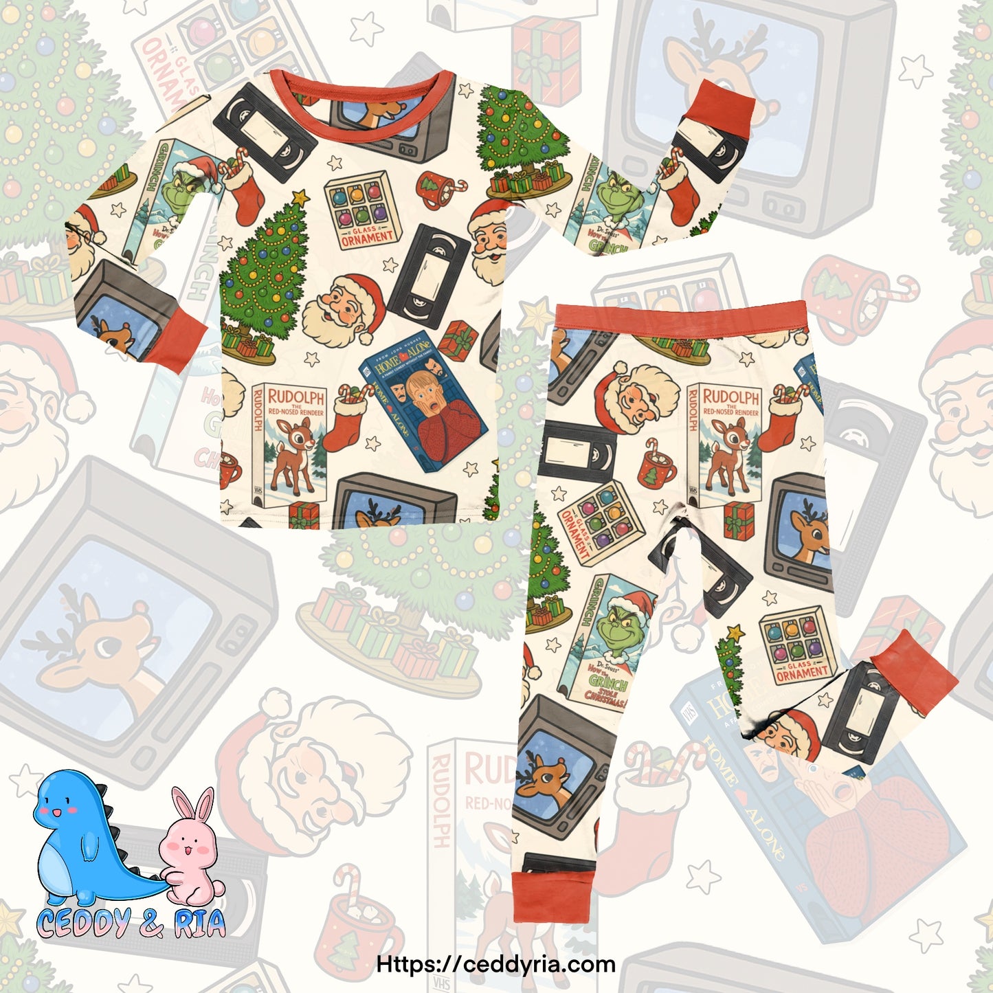 Movie Night 2p Long Sleeve Set