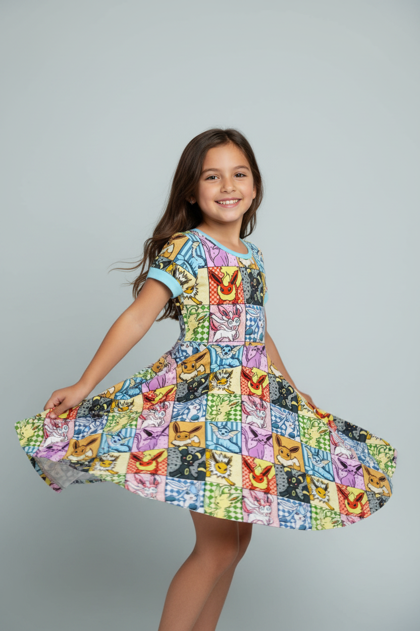 Eeveelution Twirl Dress