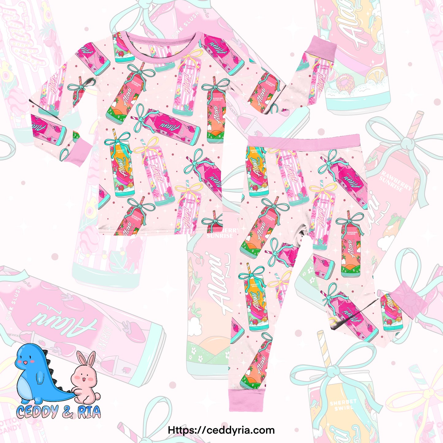 PREORDER Energize Glow 2p Long Sleeve Set
