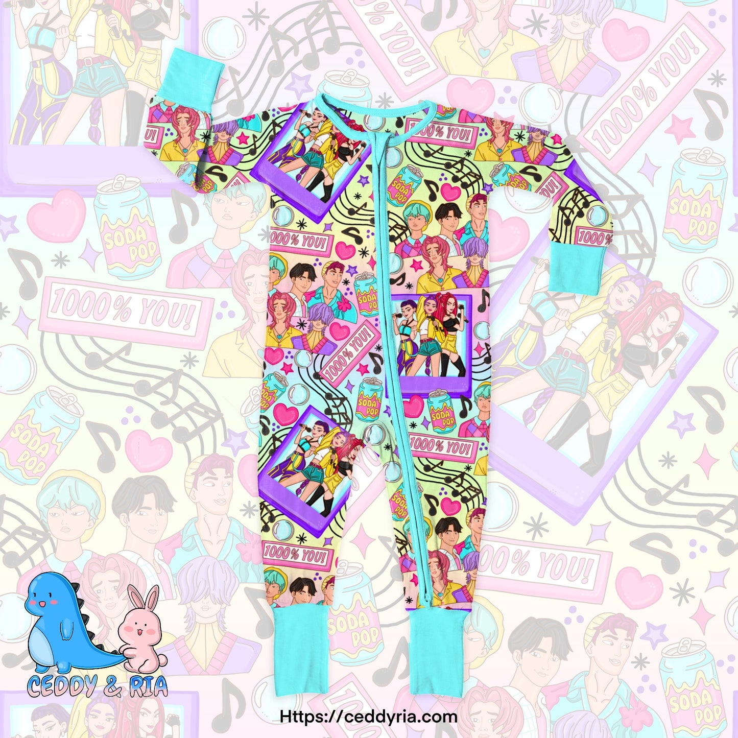 PREORDER Kpop Idol Snuggy Zip