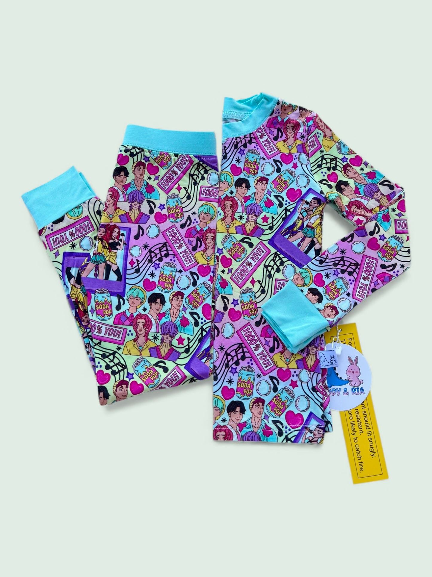 Kpop Idol 2p Long Sleeve Set