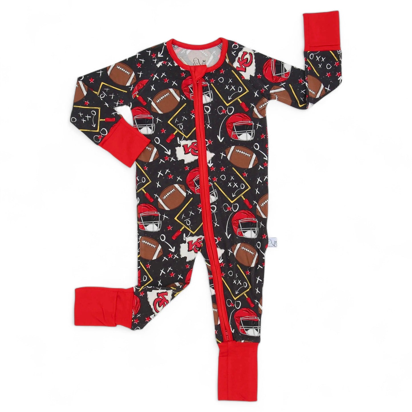 PREORDER Red and Gold Snuggy Zip