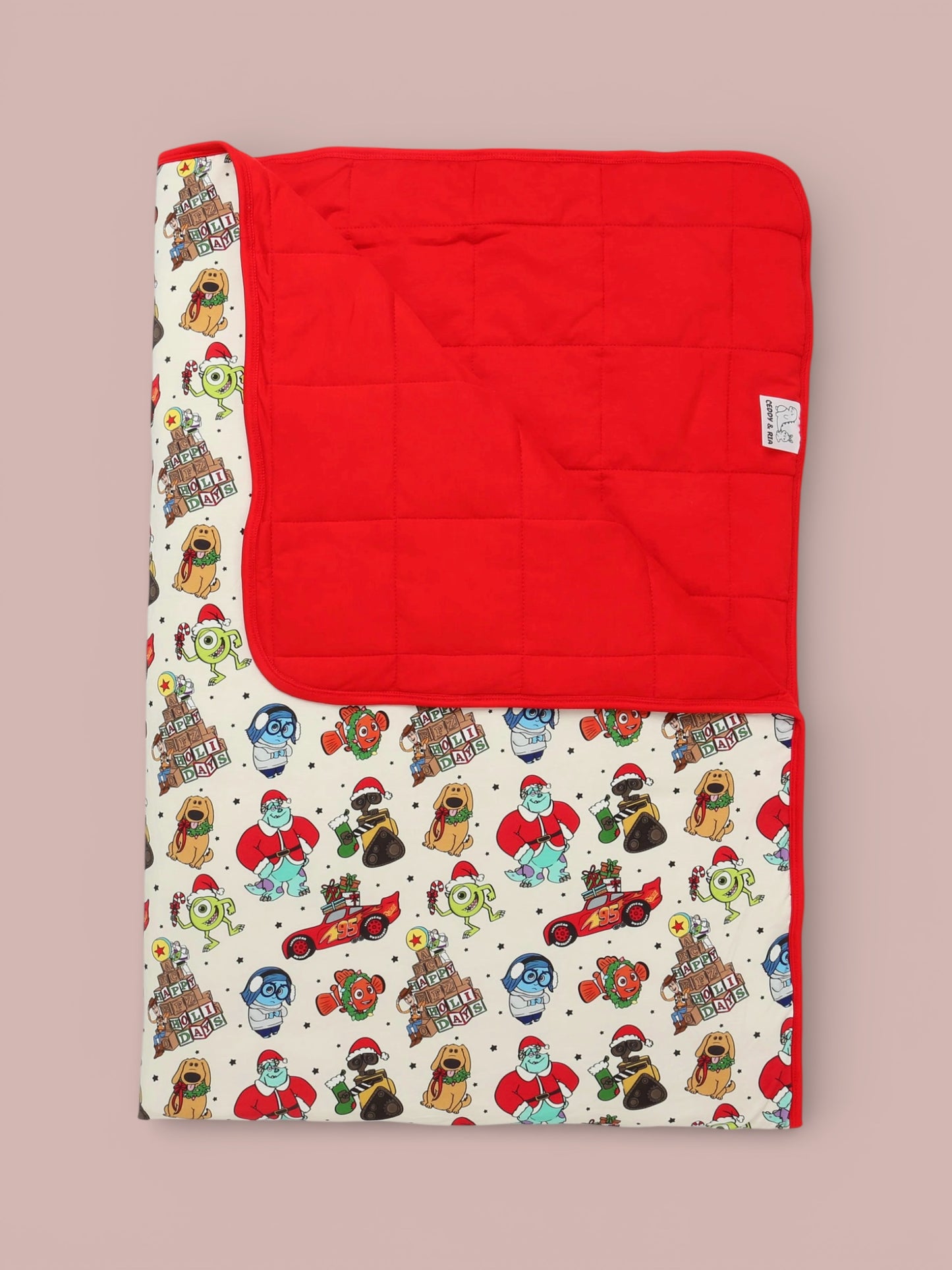 Merry Mates Quilted Bamboo Blanket