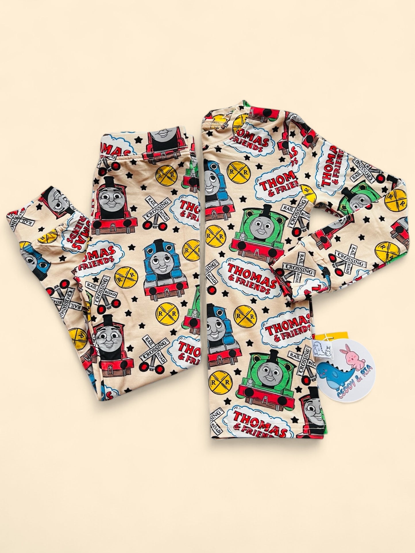 Choo Choo 2p Long Sleeve Set