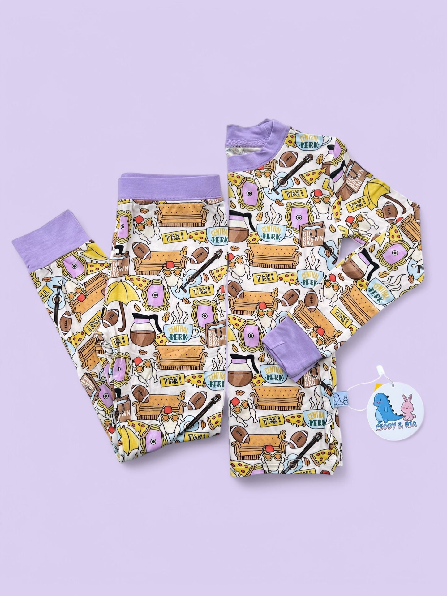 Friends 2p Long Sleeve Set