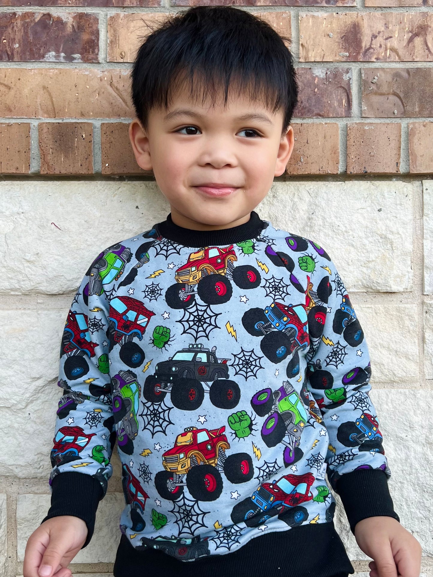 Mighty Wheelz Crew Neck Sweatshirt