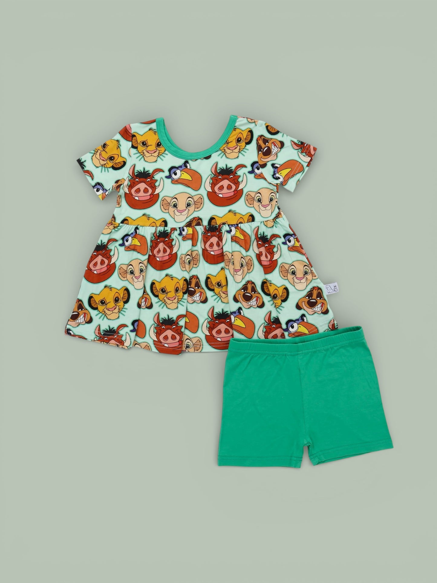 Hakuna Matata Flutter Sleeve Short Set