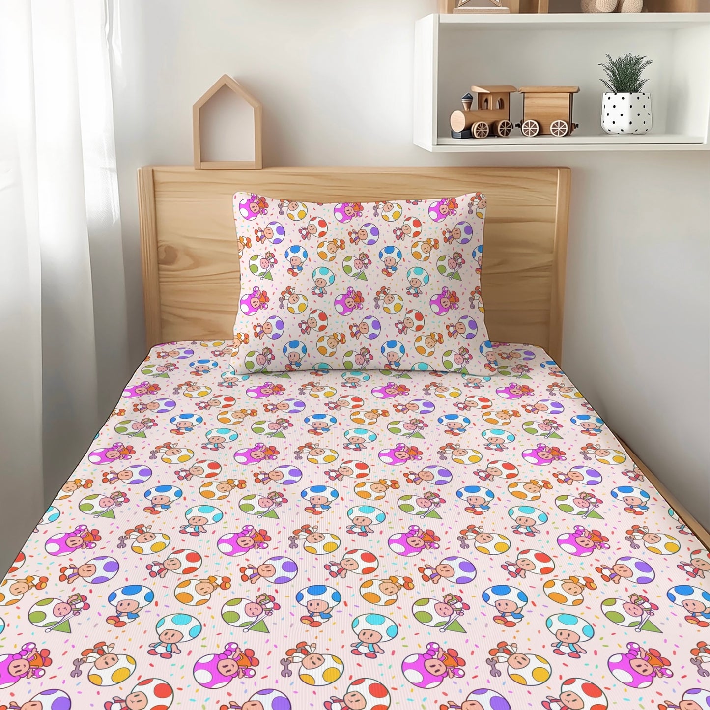 Kingdom Keeper Twin Sheet & Pillow Case