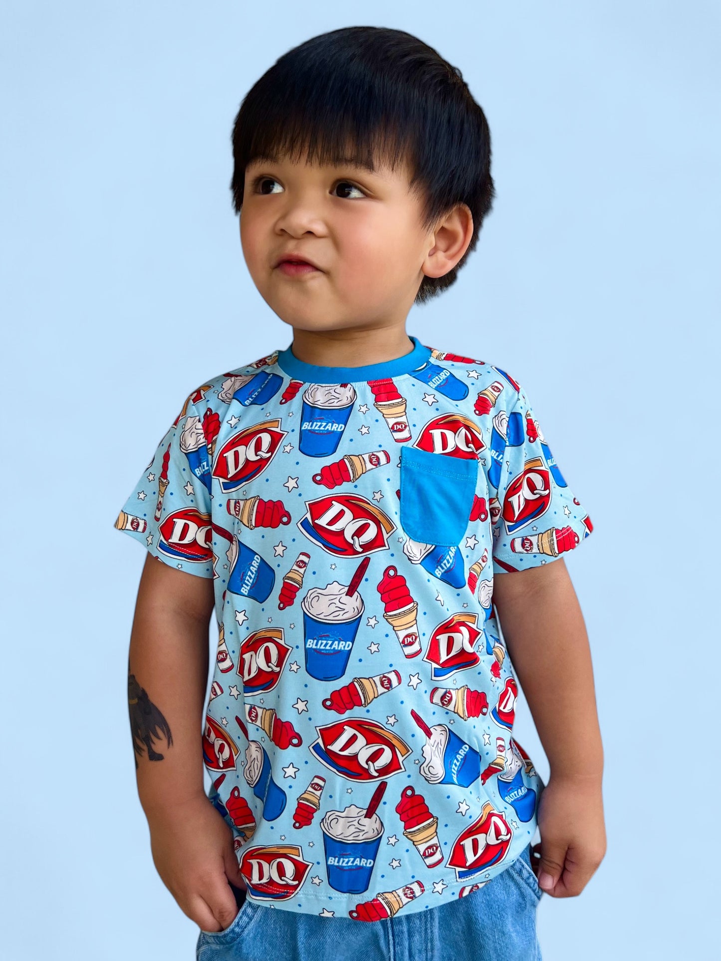 Sweet Swirl Relaxed Pocket Tee