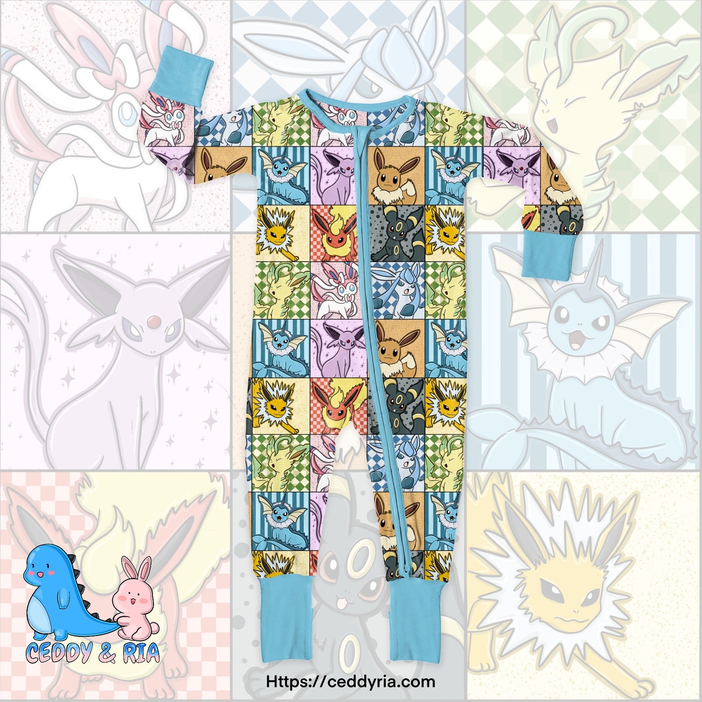 PREORDER Eeveelution Snuggy Zip