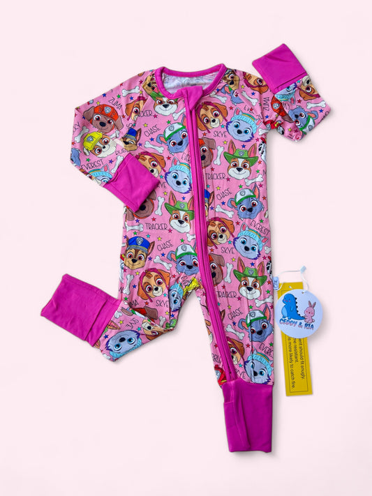 Rescue Team Pink Snuggy Zip