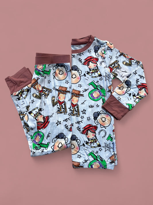 Toy Scribbles 2p Long Sleeve Set