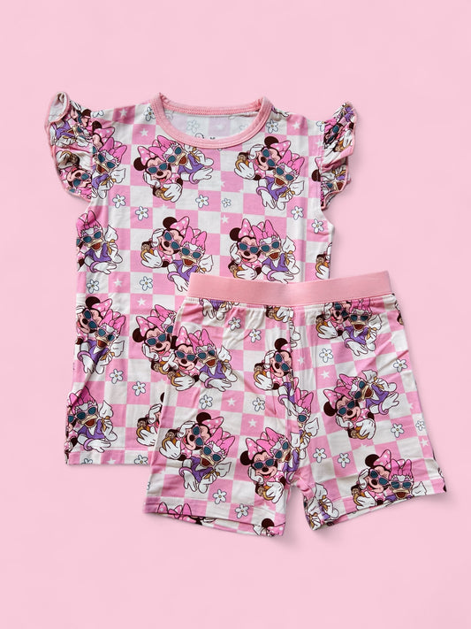 Besties Sleeve Short Set