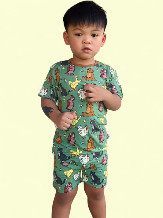 Lil Bear Short Set