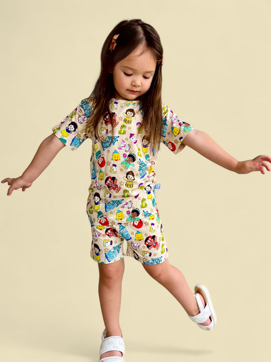 Little Princess Short Set