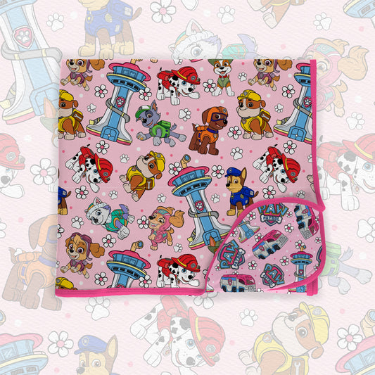 PREORDER Call The Crew Pink Double Layer Blanket