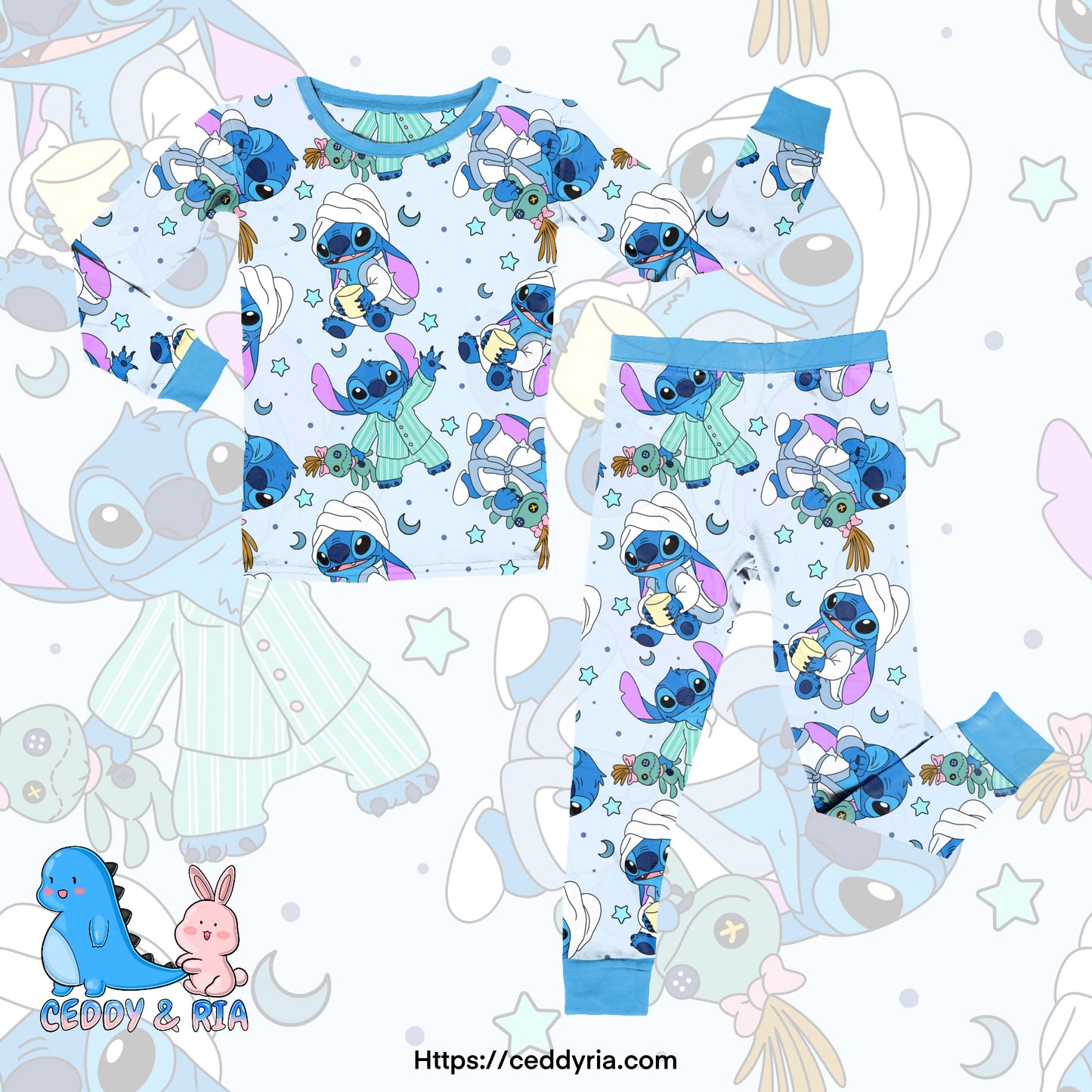 PREORDER Ohana Nights 2p Long Sleeve Set