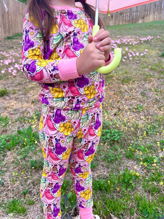 Castle Couture 2p Long Sleeve Set