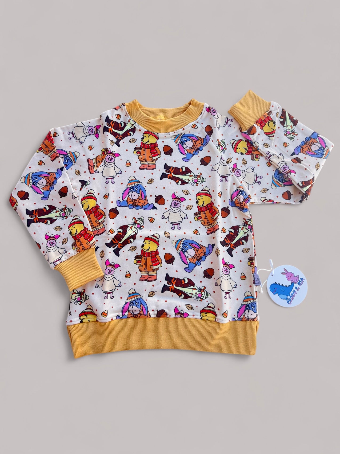 Cozy Bear Crew Neck Sweatshirt
