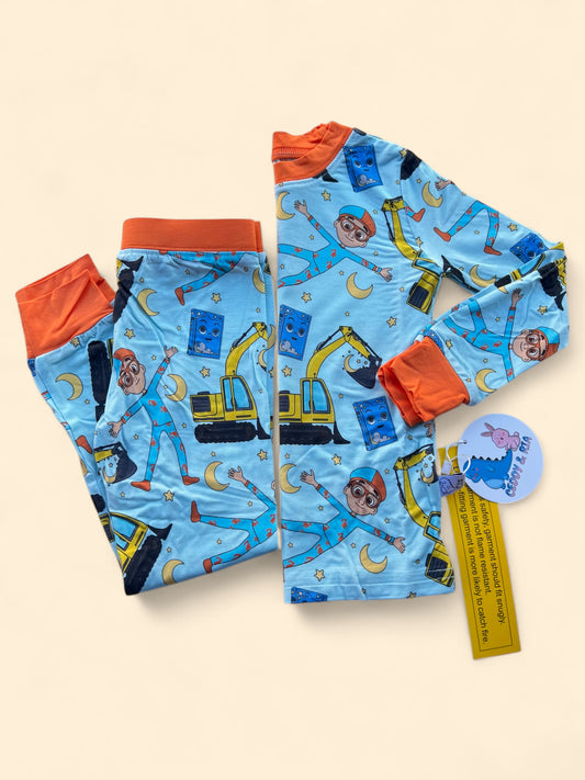 Excavator 2p Long Sleeve Set