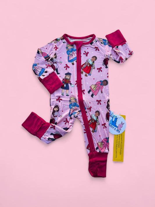 Girl Doll Snuggy Zip