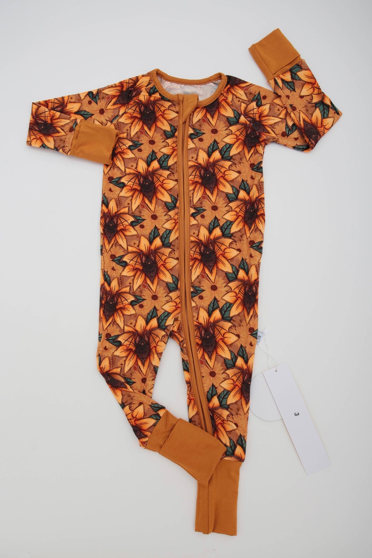 Batty Sunflowers Snuggy Zip