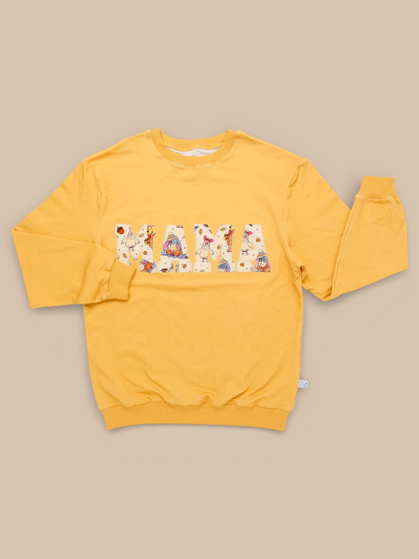 Cozy Bear MAMA Embroidered Sweatshirt