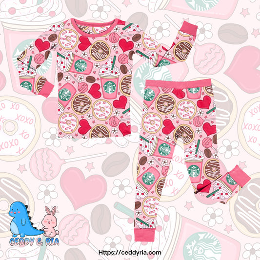 PREORDER XOXO Blend 2p Long Sleeve Set