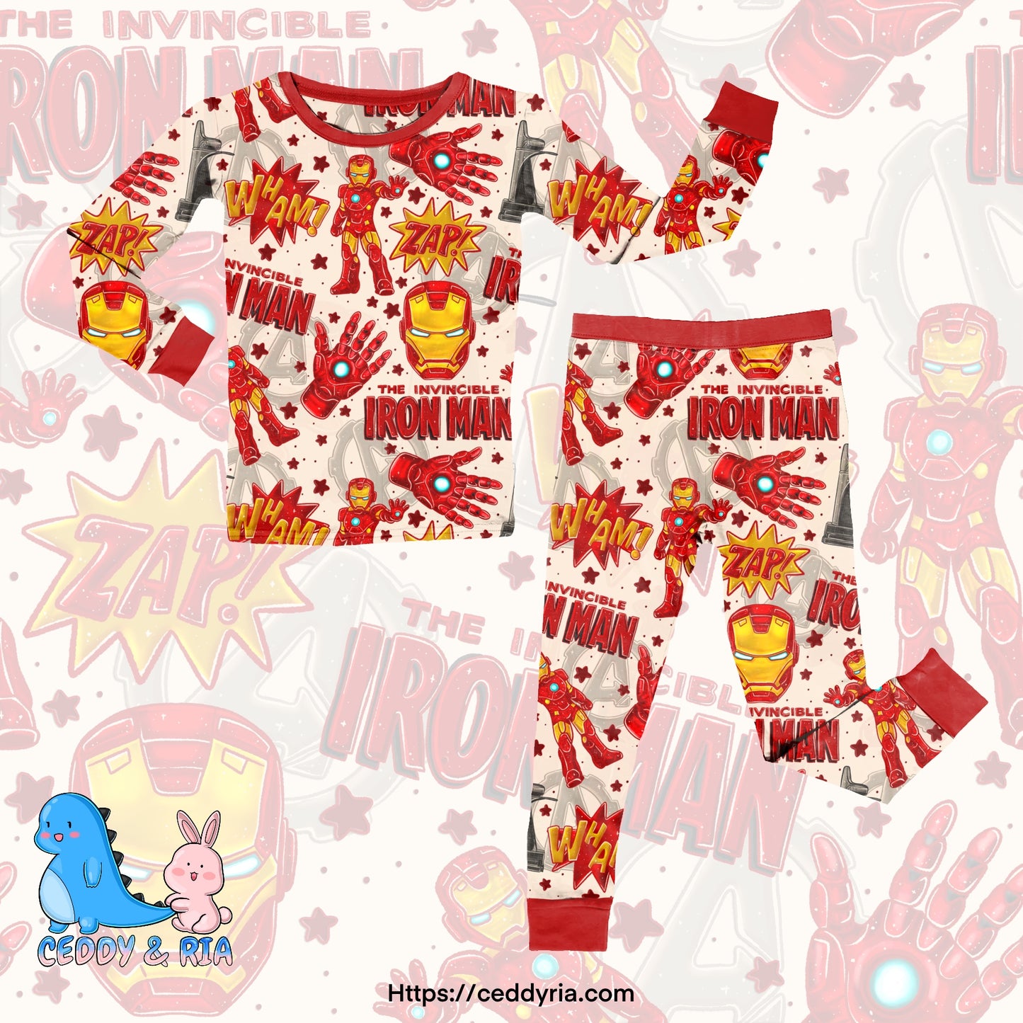 PREORDER The Invincible Suit 2p Long Sleeve Set