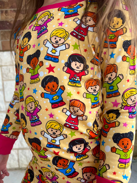 Little Friends 2p Long Sleeve Set