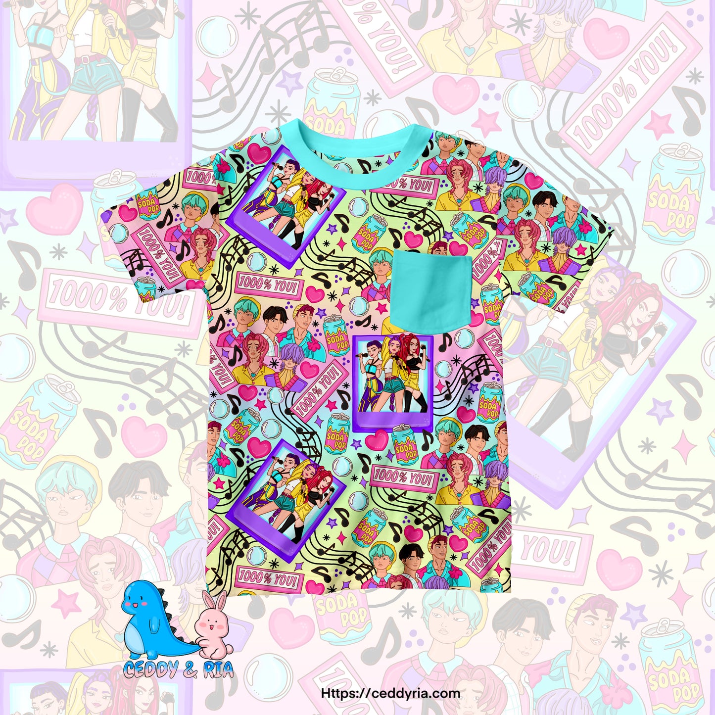 PREORDER Kpop Idol Pocket Tee