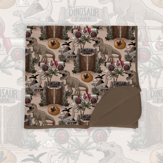 PREORDER Dino Park Double Layer Blanket