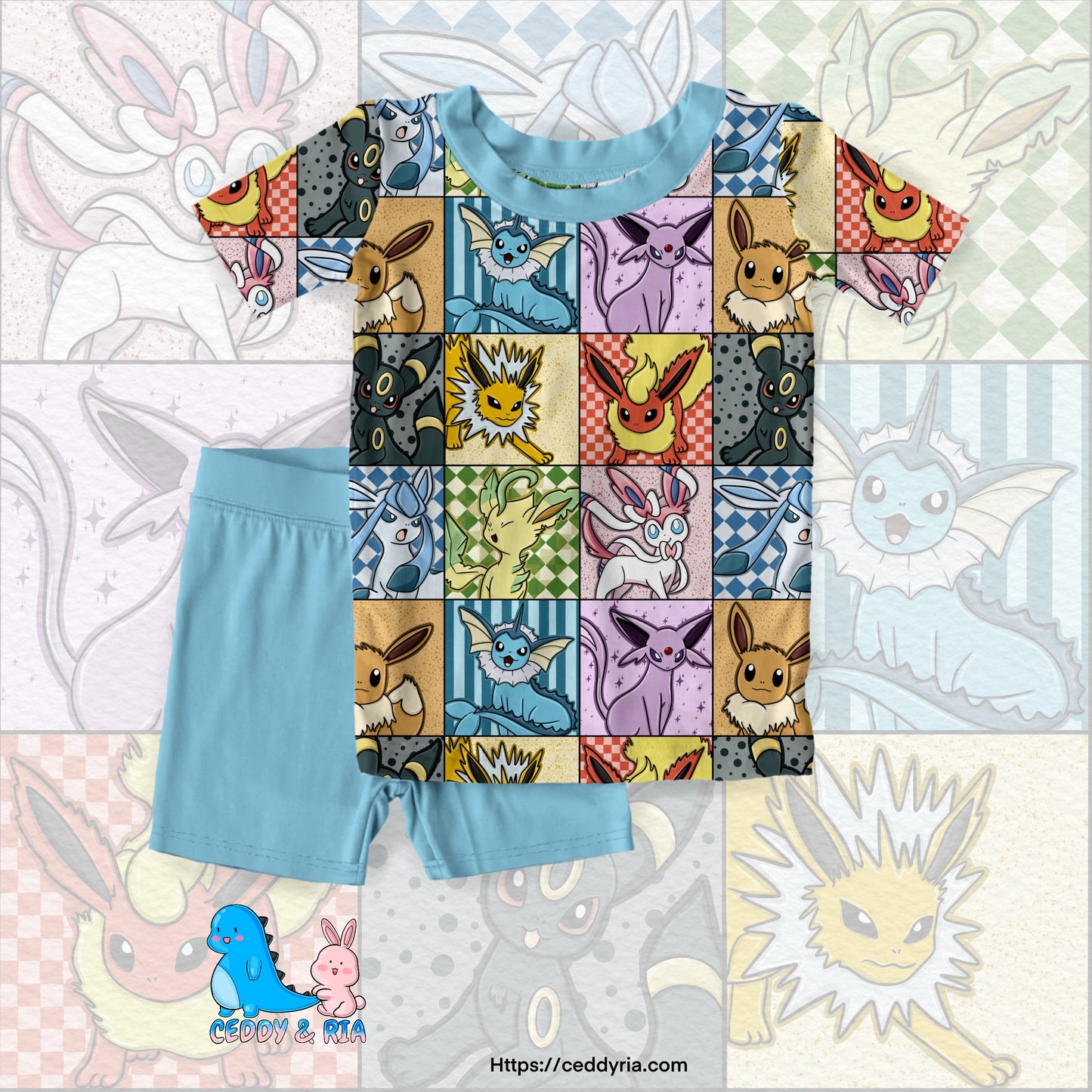 PREORDER Eeveelution Short Set