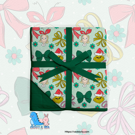 PREORDER Mean But Cute Quilted Bamboo Blanket
