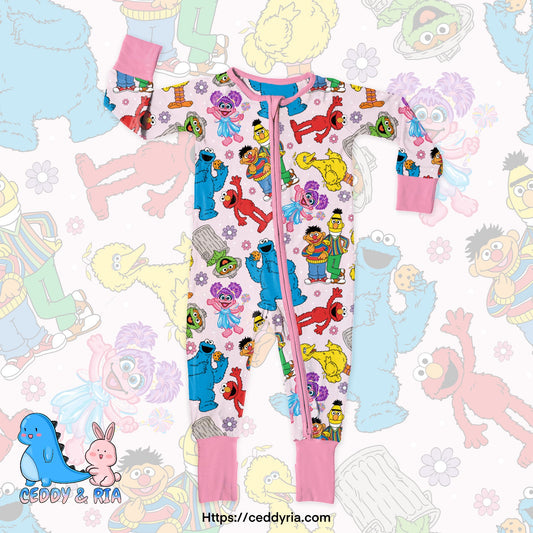 PREORDER Street Pals Pink Snuggy Zip