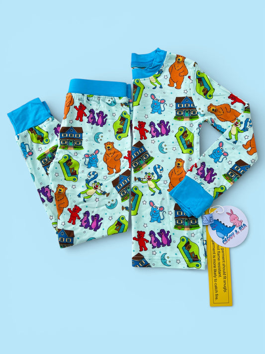 Big Blue 2p Long Sleeve Set