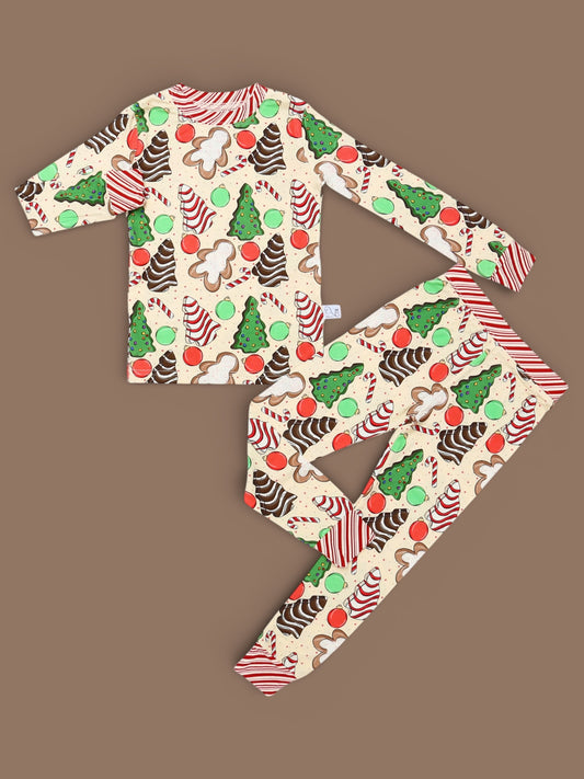 Tree Treats 2p Long Sleeve Set