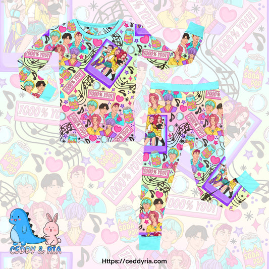 PREORDER Kpop Idol 2p Long Sleeve Set