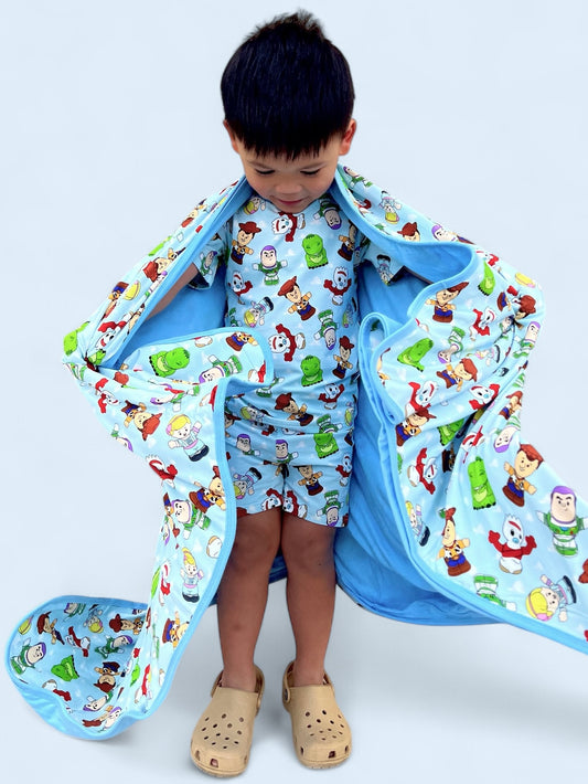 Carnival Adventure Toddler Blanket