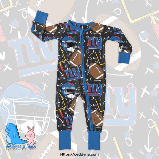 PREORDER White, Red and Dark Blue Snuggy Zip