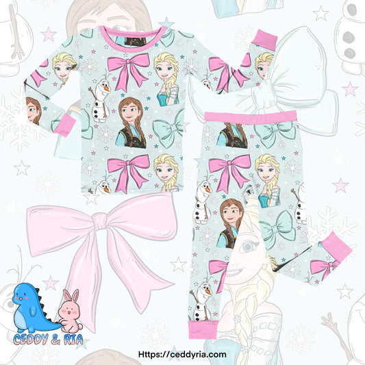 PREORDER Crystal Frost 2p Long Sleeve Set