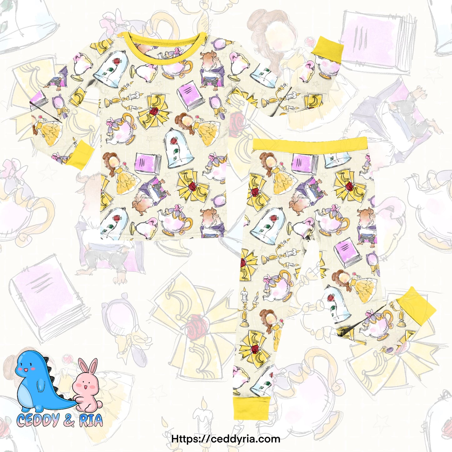 PREORDER Once Upon A Rose 2p Long Sleeve Set