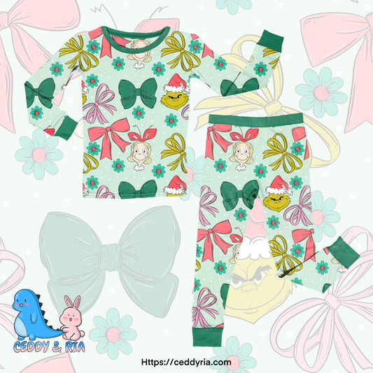 PREORDER Mean But Cute 2p Long Sleeve Set