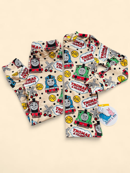 Choo Choo 2p Long Sleeve Set