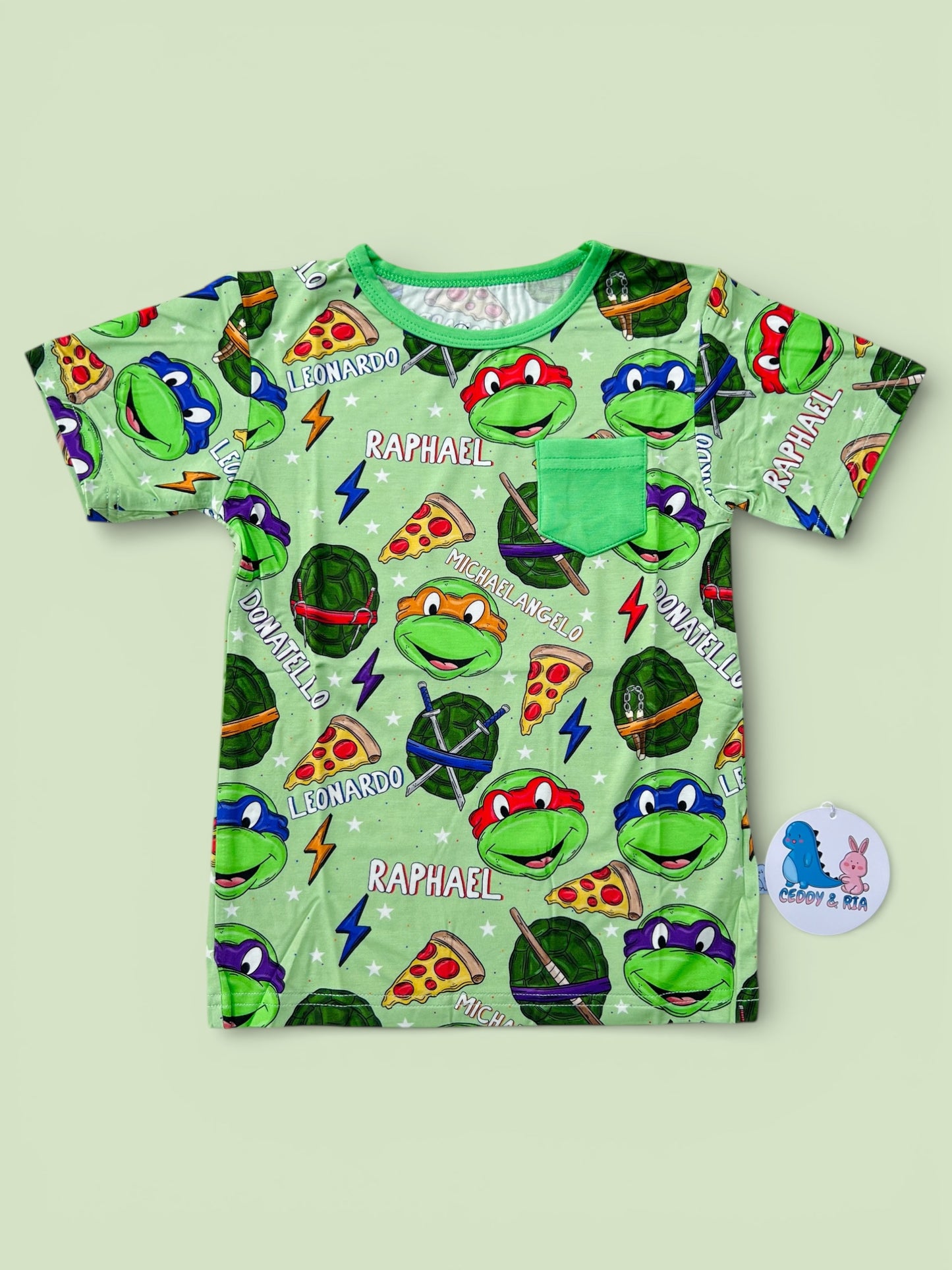Turtle Trouble Pocket Tee
