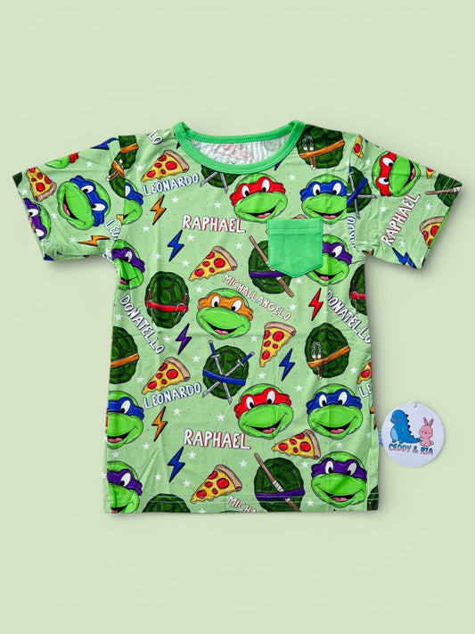 Turtle Trouble Pocket Tee