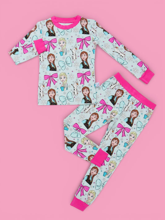 Crystal Frost 2p Long Sleeve Set