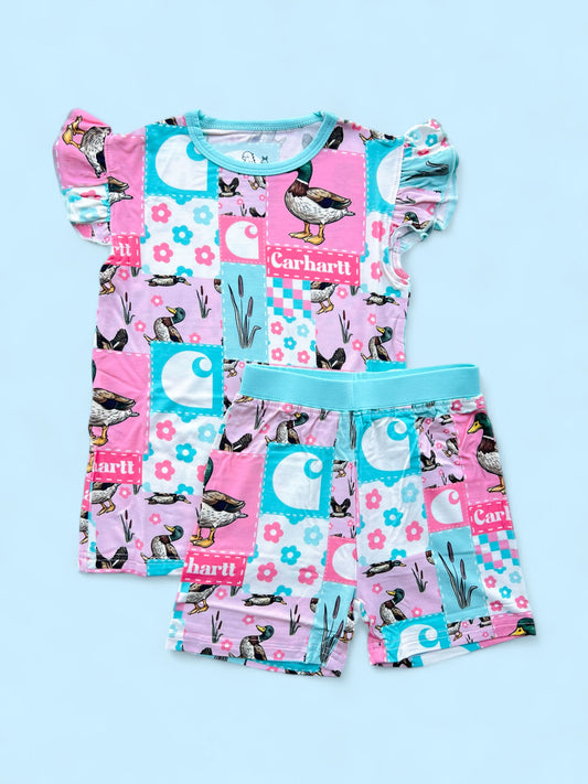 Duckling Dream Sleeve Short Set