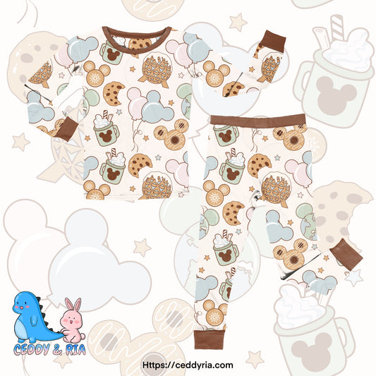 The Happiest Place 2p Long Sleeve Set
