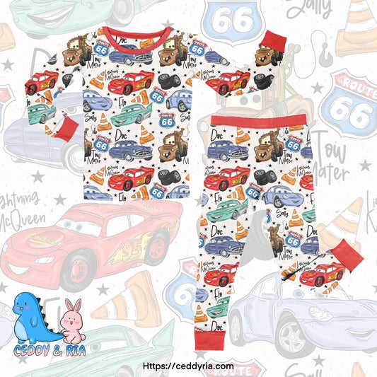 PREORDER Route 66 2p Long Sleeve Set